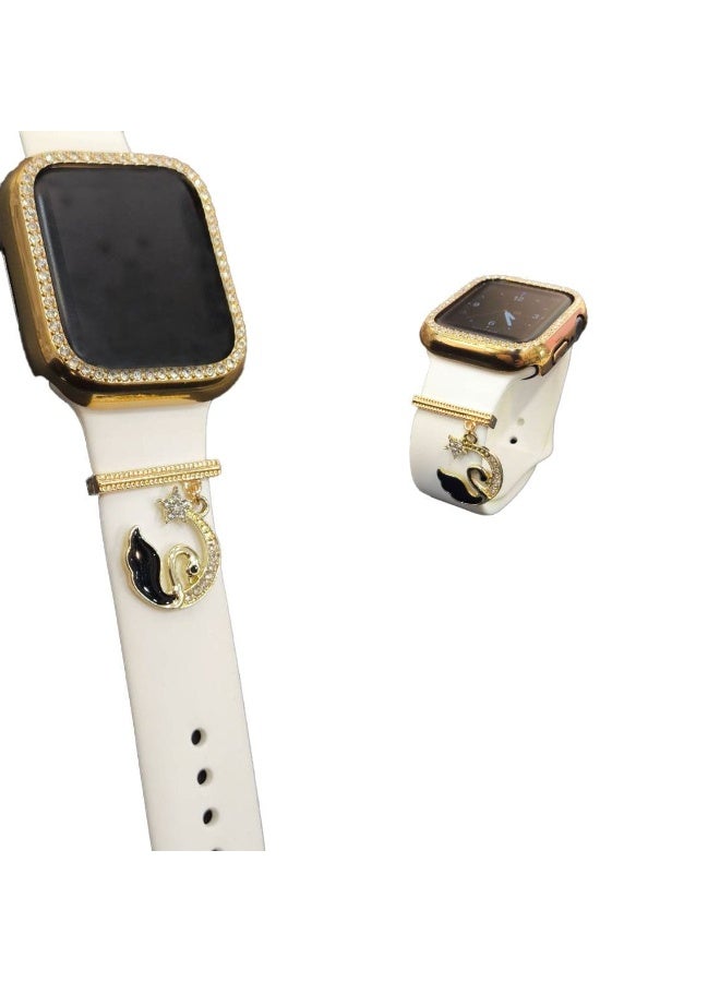 An elegant watch accessory that combines elegance and sophistication, designed to add a touch of beauty and uniqueness to your watch. - Image 1